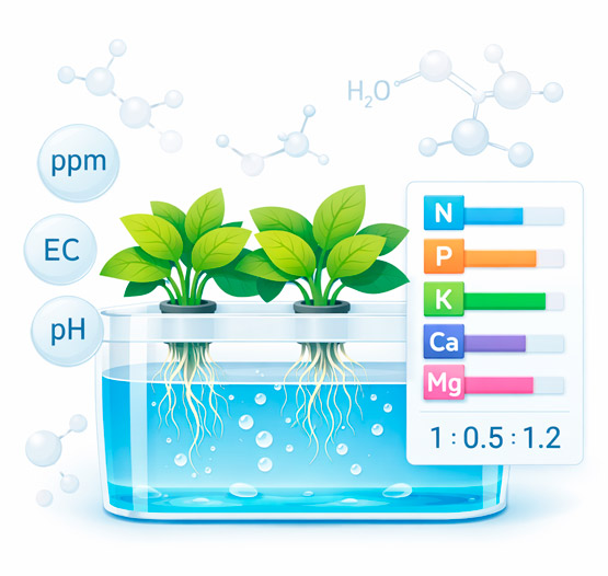 Как рассчитать питательный раствор для гидропоники